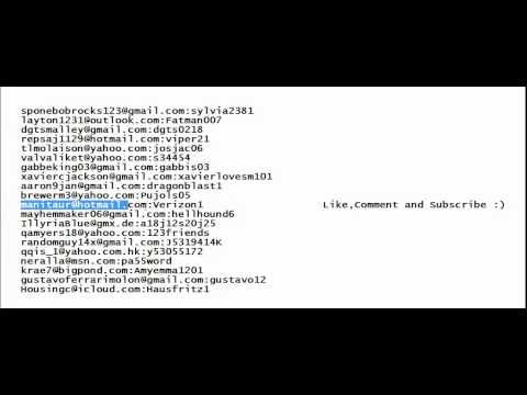minecraft premium account list pastebin